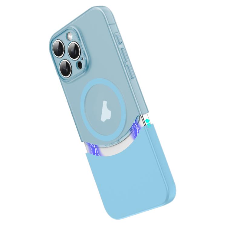 Custodia magnetica per telefono in PC con giunzione a tenone e mortasa, For iPhone 15 Pro Max, For iPhone 15 Pro, For iPhone 15 Plus / 14 Plus
