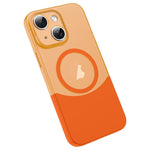 Custodia magnetica per telefono in PC con giunzione a tenone e mortasa, For iPhone 15, For iPhone 14 / 13, For iPhone 14 Pro