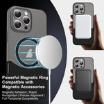 Custodia magnetica per telefono in PC con giunzione a tenone e mortasa, For iPhone 14 Pro Max, For iPhone 13 Pro Max, For iPhone 13 Pro