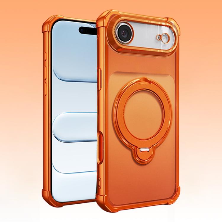 Airbag angolari, antiurto, supporto girevole, custodia magnetica per telefono, For iPhone Air, For iPhone 16 Pro Max, For iPhone 16 Pro, For iPhone 16 Plus