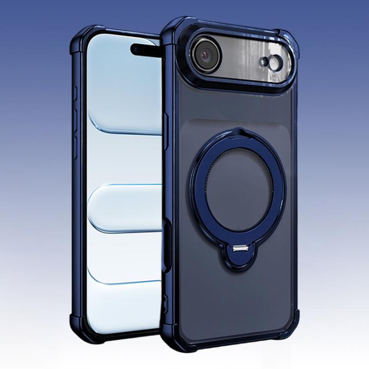 Airbag angolari, antiurto, supporto girevole, custodia magnetica per telefono, For iPhone Air, For iPhone 16 Pro Max, For iPhone 16 Pro, For iPhone 16 Plus