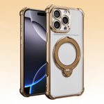 Airbag angolari, antiurto, supporto girevole, custodia magnetica per telefono, For iPhone Air, For iPhone 16 Pro Max, For iPhone 16 Pro, For iPhone 16 Plus
