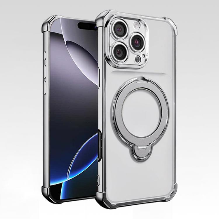 Airbag angolari, antiurto, supporto girevole, custodia magnetica per telefono, For iPhone Air, For iPhone 16 Pro Max, For iPhone 16 Pro, For iPhone 16 Plus