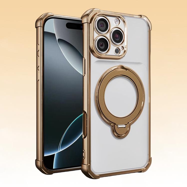Airbag angolari, antiurto, supporto girevole, custodia magnetica per telefono, For iPhone Air, For iPhone 16 Pro Max, For iPhone 16 Pro, For iPhone 16 Plus