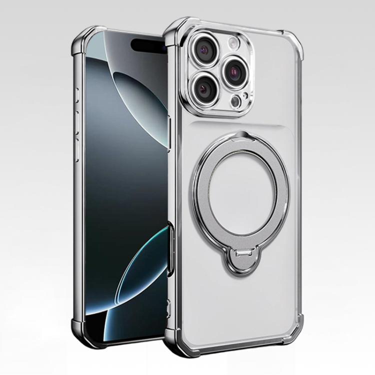Airbag angolari, antiurto, supporto girevole, custodia magnetica per telefono, For iPhone Air, For iPhone 16 Pro Max, For iPhone 16 Pro, For iPhone 16 Plus