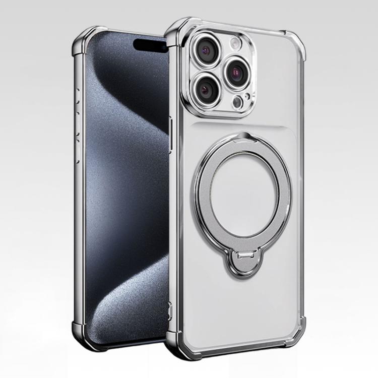 Airbag angolari, antiurto, supporto girevole, custodia magnetica per telefono, For iPhone 16, For iPhone 15 Pro Max, For iPhone 15 Pro, For iPhone 15