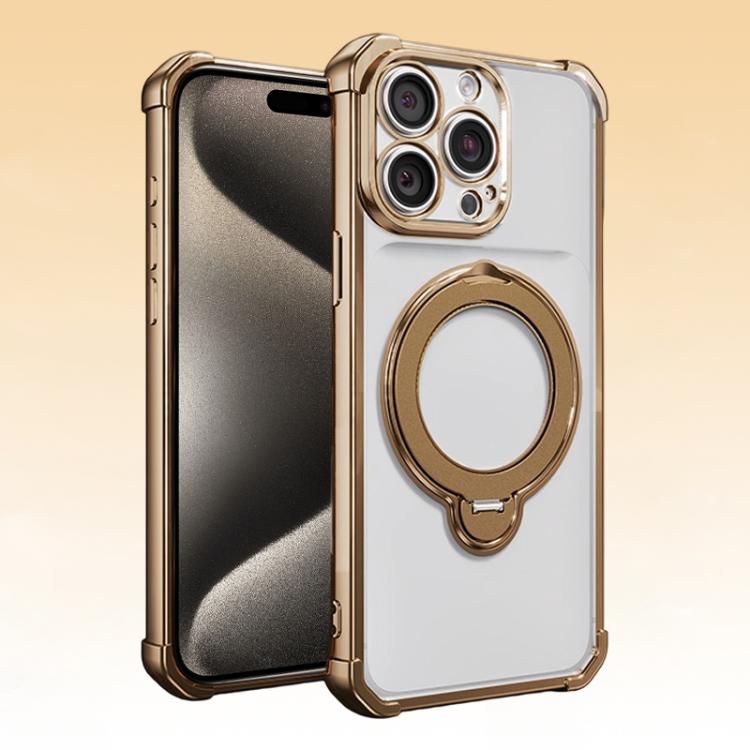Airbag angolari, antiurto, supporto girevole, custodia magnetica per telefono, For iPhone 16, For iPhone 15 Pro Max, For iPhone 15 Pro, For iPhone 15