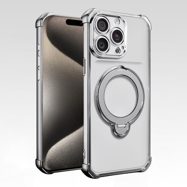 Airbag angolari, antiurto, supporto girevole, custodia magnetica per telefono, For iPhone 16, For iPhone 15 Pro Max, For iPhone 15 Pro, For iPhone 15