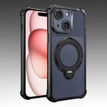 Airbag angolari, antiurto, supporto girevole, custodia magnetica per telefono, For iPhone 16, For iPhone 15 Pro Max, For iPhone 15 Pro, For iPhone 15