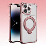 Airbag angolari, antiurto, supporto girevole, custodia magnetica per telefono, For iPhone 14 / 13, For iPhone 14 Pro, For iPhone 14 Pro Max, For iPhone 13 Pro Max