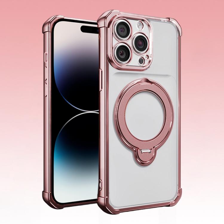 Airbag angolari, antiurto, supporto girevole, custodia magnetica per telefono, For iPhone 14 / 13, For iPhone 14 Pro, For iPhone 14 Pro Max, For iPhone 13 Pro Max