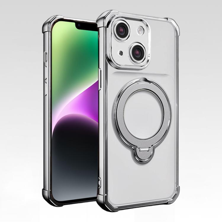 Airbag angolari, antiurto, supporto girevole, custodia magnetica per telefono, For iPhone 14 / 13, For iPhone 14 Pro, For iPhone 14 Pro Max, For iPhone 13 Pro Max