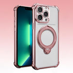 Airbag angolari, antiurto, supporto girevole, custodia magnetica per telefono, For iPhone 14 / 13, For iPhone 14 Pro, For iPhone 14 Pro Max, For iPhone 13 Pro Max