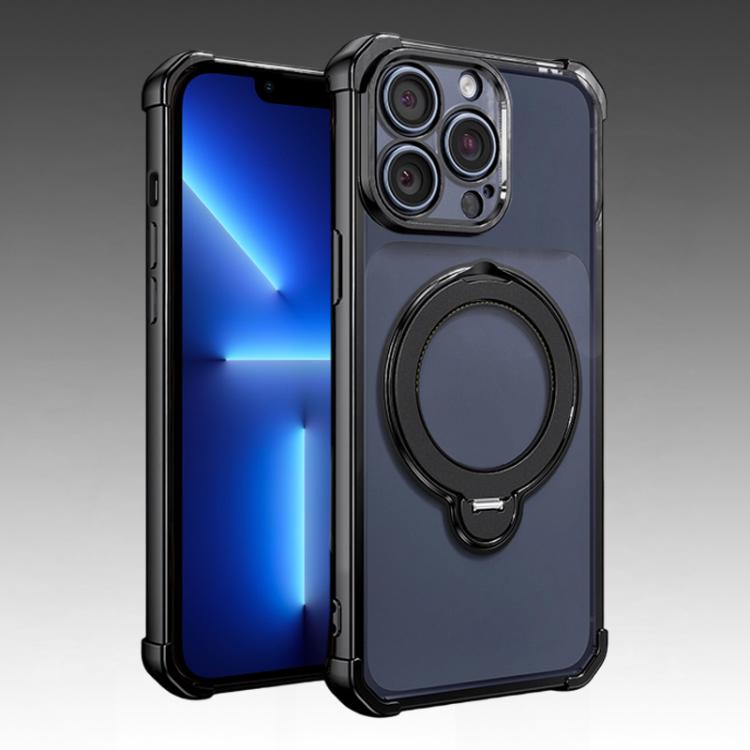 Airbag angolari, antiurto, supporto girevole, custodia magnetica per telefono, For iPhone 13 Pro