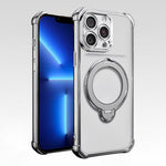 Airbag angolari, antiurto, supporto girevole, custodia magnetica per telefono, For iPhone 13 Pro