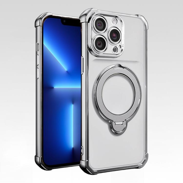 Airbag angolari, antiurto, supporto girevole, custodia magnetica per telefono, For iPhone 13 Pro