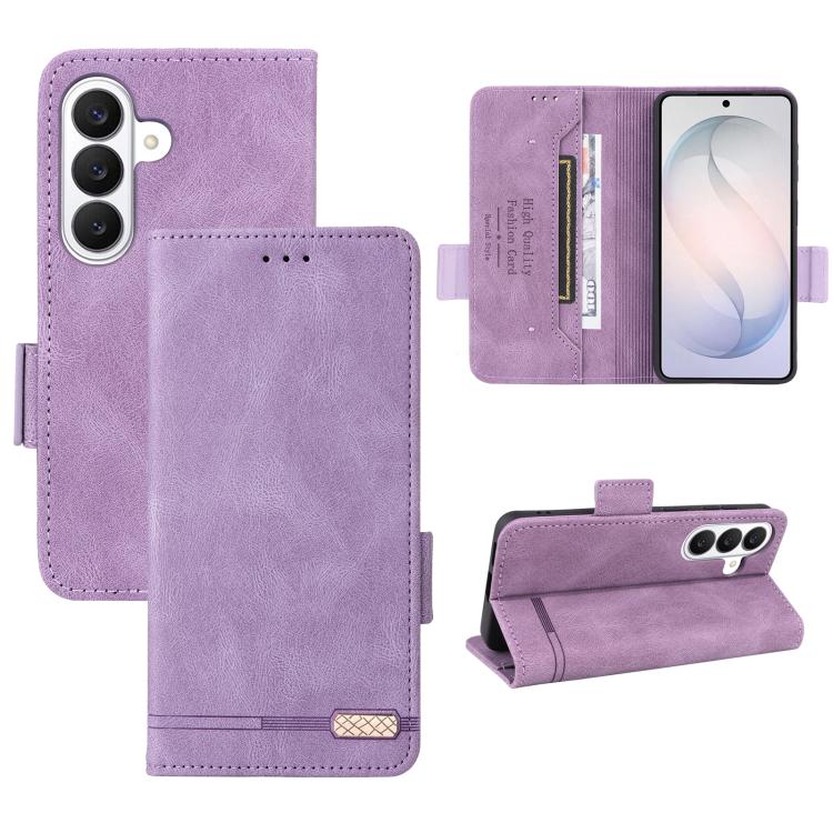 Custodia per telefono in pelle con chiusura magnetica, For Galaxy S26+ 5G, For Galaxy S26 Ultra 5G, For Galaxy S26 5G
