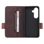 Custodia per telefono in pelle con chiusura magnetica, For Galaxy S26+ 5G, For Galaxy S26 Ultra 5G, For Galaxy S26 5G