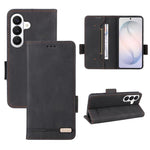 Custodia per telefono in pelle con chiusura magnetica, For Galaxy S26+ 5G, For Galaxy S26 Ultra 5G, For Galaxy S26 5G