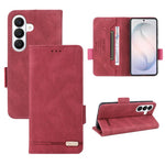 Custodia per telefono in pelle con chiusura magnetica, For Galaxy S26+ 5G, For Galaxy S26 Ultra 5G, For Galaxy S26 5G