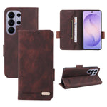 Custodia per telefono in pelle con chiusura magnetica, For Galaxy S26+ 5G, For Galaxy S26 Ultra 5G, For Galaxy S26 5G