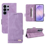Custodia per telefono in pelle con chiusura magnetica, For Galaxy S26+ 5G, For Galaxy S26 Ultra 5G, For Galaxy S26 5G