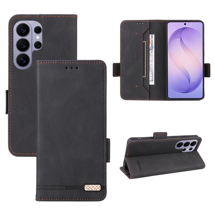 Custodia per telefono in pelle con chiusura magnetica, For Galaxy S26+ 5G, For Galaxy S26 Ultra 5G, For Galaxy S26 5G