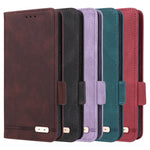 Custodia per telefono in pelle con chiusura magnetica, For Galaxy S26+ 5G, For Galaxy S26 Ultra 5G, For Galaxy S26 5G