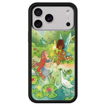 Custodia per telefono con motivo della serie WildFlow Fairy Tales, For iPhone 17 Pro Max, For iPhone 17 Pro, For iPhone 17