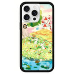 Custodia per telefono con motivo della serie WildFlow Fairy Tales, For iPhone 16 Pro Max, For iPhone 16 Pro, For iPhone 16 Plus