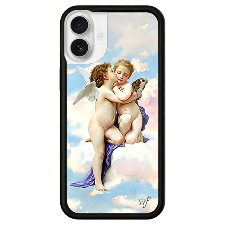 Custodia per telefono con motivo della serie WildFlow Fairy Tales, For iPhone 16 Pro Max, For iPhone 16 Pro, For iPhone 16 Plus
