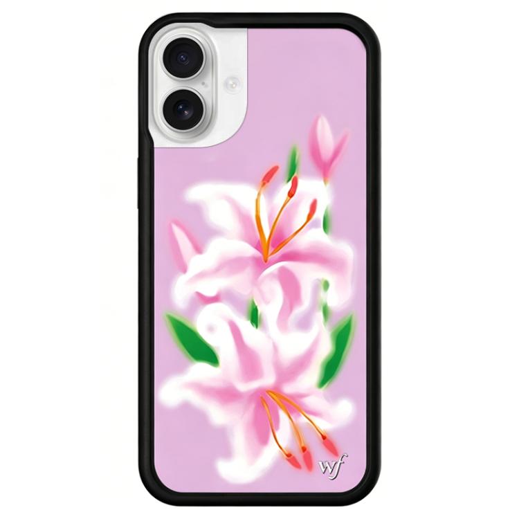 Custodia per telefono con motivo della serie WildFlow Fairy Tales, For iPhone 16, For iPhone 15 Pro Max, For iPhone 15 Pro