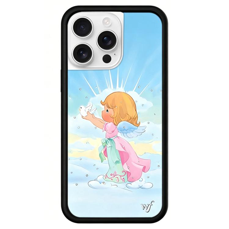 Custodia per telefono con motivo della serie WildFlow Fairy Tales, For iPhone 16, For iPhone 15 Pro Max, For iPhone 15 Pro