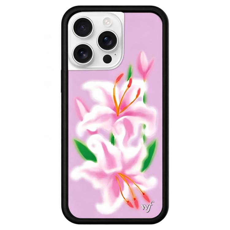 Custodia per telefono con motivo della serie WildFlow Fairy Tales, For iPhone 16, For iPhone 15 Pro Max, For iPhone 15 Pro