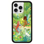 Custodia per telefono con motivo della serie WildFlow Fairy Tales, For iPhone 16, For iPhone 15 Pro Max, For iPhone 15 Pro