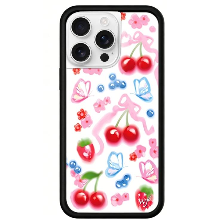 Custodia per telefono con motivo della serie WildFlow Fairy Tales, For iPhone 16, For iPhone 15 Pro Max, For iPhone 15 Pro