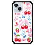 Custodia per telefono con motivo della serie WildFlow Fairy Tales, For iPhone 15 Plus, For iPhone 15