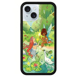 Custodia per telefono con motivo della serie WildFlow Fairy Tales, For iPhone 15 Plus, For iPhone 15