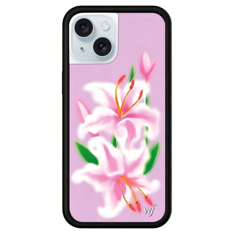 Custodia per telefono con motivo della serie WildFlow Fairy Tales, For iPhone 15 Plus, For iPhone 15