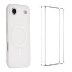 WANLONFENG Custodia per telefono magnetica opaca con motivo Macarons e 2 pellicole protettive per lo schermo incluse., For iPhone 17 Pro Max, For iPhone 17 Pro, For iPhone 17, For iPhone Air