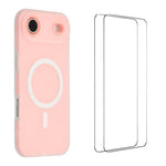 WANLONFENG Custodia per telefono magnetica opaca con motivo Macarons e 2 pellicole protettive per lo schermo incluse., For iPhone 17 Pro Max, For iPhone 17 Pro, For iPhone 17, For iPhone Air
