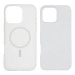 WANLONFENG Custodia per telefono magnetica opaca con motivo Macarons e 2 pellicole protettive per lo schermo incluse., For iPhone 16 Pro Max, For iPhone 16 Pro, For iPhone 16