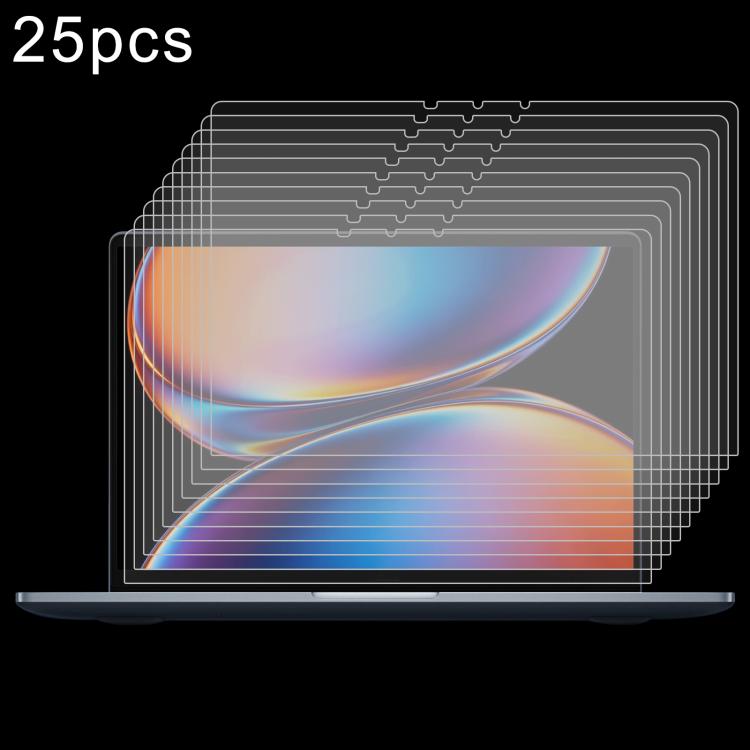 25 pellicole in vetro temperato antideflagranti con durezza superficiale 9H, For Xiaomi Book Pro 14 2026 14.6 inch