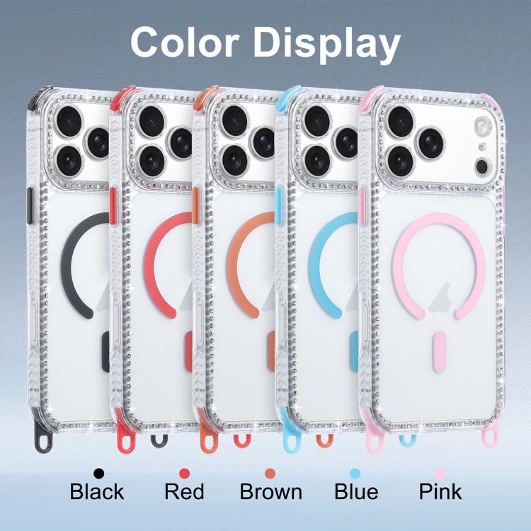 Custodia magnetica antiurto 2 in 1 Dream Diamond per telefono, For iPhone 16 Pro Max, For iPhone 16 Pro, For iPhone 16 Plus, For iPhone 16