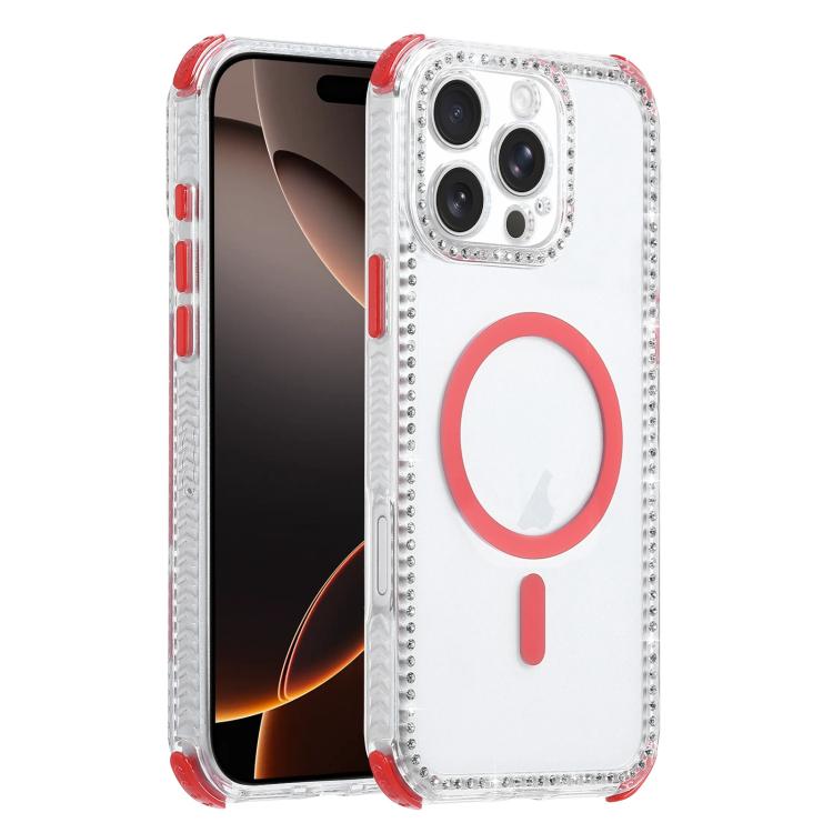 Custodia magnetica antiurto 2 in 1 Dream Diamond per telefono, For iPhone 16 Pro Max, For iPhone 16 Pro, For iPhone 16 Plus, For iPhone 16