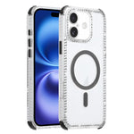 Custodia magnetica antiurto 2 in 1 Dream Diamond per telefono, For iPhone 16 Pro Max, For iPhone 16 Pro, For iPhone 16 Plus, For iPhone 16