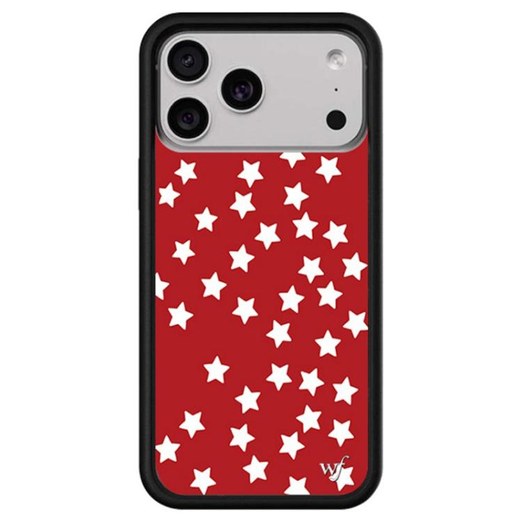 Custodia per telefono WildFlow serie Red Star con motivo, For iPhone 17 Pro Max, For iPhone 17 Pro, For iPhone 17