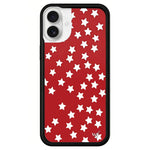 Custodia per telefono WildFlow serie Red Star con motivo, For iPhone 16 Pro Max, For iPhone 16 Pro, For iPhone 16 Plus