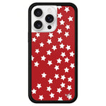 Custodia per telefono WildFlow serie Red Star con motivo, For iPhone 16, For iPhone 15 Pro Max, For iPhone 15 Pro