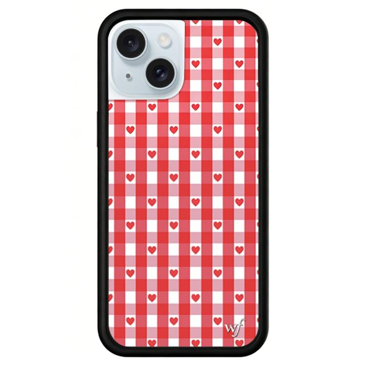 Custodia per telefono WildFlow serie Red Star con motivo, For iPhone 15 Plus, For iPhone 15